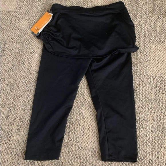 Leggings with a skirt